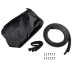RP5534-1004B Saddlebag Lids Single 6X9 Speaker lids No Speakers Painted Gloss Black For Harley Touring Models 1993-2013
