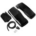 RP5534-1004B Saddlebag Lids Single 6X9 Speaker lids No Speakers Painted Gloss Black For Harley Touring Models 1993-2013