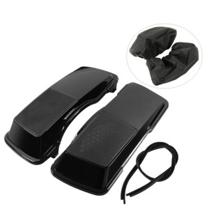 RP5534-1006B DOUBLE 6X9 SPEAKER LIDS For Harley Touring Models 1993-2013