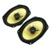 RP5534-1007B Saddlebag Lids Dual 6X9 Speaker lids With Speakers Painted Gloss Black For Harley Touring Models 1993-2013