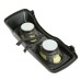 RP5534-1007B Saddlebag Lids Dual 6X9 Speaker lids With Speakers Painted Gloss Black For Harley Touring Models 1993-2013