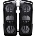 RP5534-1010B Saddlebag Lids Dual 6X9 Speaker lids No Speakers Metal Grilles Painted Gloss Black For Harley Touring Models 1993-2013
