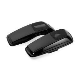 RP5534-1016B Saddlebag Lids Single 5x7 Speaker lids same like oem  Speakers Painted for Harley Touring Models 2014-Later