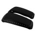 RP5534-1017B Motorcycle Saddlebag Lid Bra Covers Leather Bagger Audio Rain Dust Speaker Lids Waterproof For Harley Touring Models 2014-Later