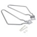RP5536-1002 SaddleBag Bracket Support For Harley Sportster 883 1200 Iron XL883N Fat Bob FXDF
