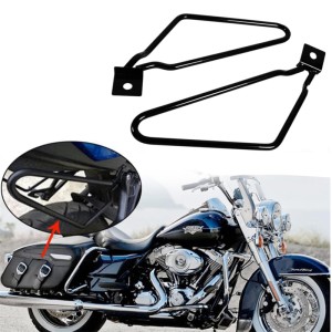 RP5536-1002 SaddleBag Bracket Support For Harley Sportster 883 1200 Iron XL883N Fat Bob FXDF