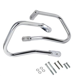 RP5536-1008 Rear Saddlebag Guard Crash Bar For Harley Softail Heritage Classic FLHC FLHCS Model Hydra-Glide Revival FLI Models