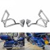 RP5536-1013 Motorcycle Saddlebag Guard Rails Support Bracket For Harley Touring models 2014-2023