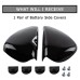RP1110-2003B Motorcycle Black Fairing Battery Side Cover Metal Cover Left Right Side Battery Cover For Harley Sportster XL Models 2004-2013