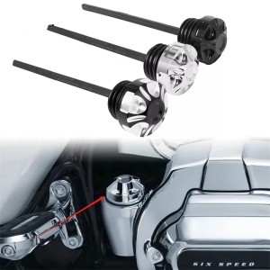 RP1140-1501 Motorcycle Engine Precision Oil Dipstick Plug For Harley Touring Models 2014-Later(except '23-'24 FLHXSE,FLTRXSE and '24 FLHX,FLTRX,FLTRXSTSE)