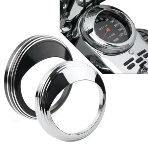 RP1140-2015 Motorcycle Speedometer Trim Bezel Ring Visor Cover For Harley