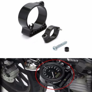 RP1140-3001B Motorcycle 39mm/16" Side Mount Speedo Relocation Bracket For Harley Sportster-XLH 1200 1988-1995