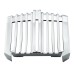 RP1150-3003C Oil Cooler Cover For Harley Electra Glides, Road Glides, Road Kings & Street Glides 2017-later(23-later CVO Street Glide FLHXSE and '24-later Street Glide FLHX,23-later CVO Road Glide FLTRXSE，'24-later Road Glide FLTRX, and &