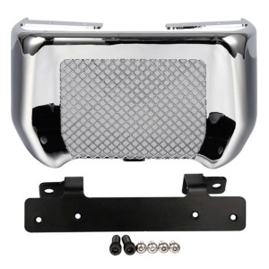 RP1150-3005C Chrome Engine Oil Cooler Cover Mounting For Harley Touring Road King FLHR,Street Glide FLHX,Street Glide Special FLHXS,Road Glide FLTRX,Road Glide Special FLTRXS Models 2017-Later(except '23-later FLTRXSE,FLHXSE, '24 FLHX,FLTRX and