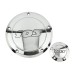 RP1080-1004C Chrome 103 Derby Clutch Timing Cover For Harley Dyna FLD Switchback 2012-2013