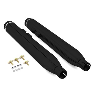 RP0520-1003 3.5 inch Motorcycle Megaphone Slip-On Exhaust Pipes Mufflers For Harley Touring Road Glide Road King Electra Glide Street Glide 1995-2016
