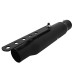 RP0520-1005 300mm Motorcycle Slip-On Exhaust Pipes Black For Harley Chopper Cruiser Cafe Racer Bobber Scooter
