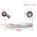 RP0520-1005 300mm Motorcycle Slip-On Exhaust Pipes Black For Harley Chopper Cruiser Cafe Racer Bobber Scooter