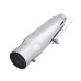 RP0520-1005 300mm Motorcycle Slip-On Exhaust Pipes Black For Harley Chopper Cruiser Cafe Racer Bobber Scooter