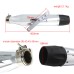 RP0520-1012 Retro Iron motorcycle exhaust with CNC Aluminum end cap For Harley Dyna Softail Breakout Sportster 1200 883 FLHR Chopper Bobber Touring