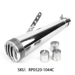RP0520-1044C Stainless Steel Motorcycle Exhaust Muffler For Harley Dyna Softail Breakout Sportster 1200 883 FLHR Chopper Bobber Touring