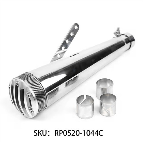 RP0520-1044C Stainless Steel Motorcycle Exhaust Muffler For Harley Dyna Softail Breakout Sportster 1200 883 FLHR Chopper Bobber Touring