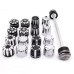 RP0110-1019B Motorcycle Front Axle Nut Covers Caps for Harley Softail Models 2018-Later
