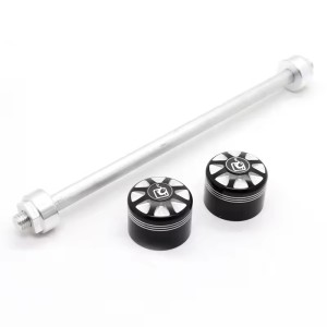 RP0110-1019B Motorcycle Front Axle Nut Covers Caps for Harley Softail Models 2018-Later
