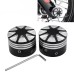 RP0110-1027 Motorcycle Front Axle Nut Covers Caps for Harley Dyna Fat Bob Touring Electra Glide Road Glide Sportster Iron 883 1200