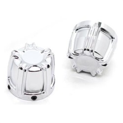 RP0110-1028 Motorcycle Front Axle Nut Covers Caps for Harley Dyna Fat Bob Touring Electra Glide Road Glide Sportster Iron 883 1200