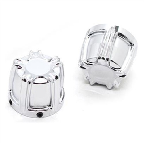 RP0110-1028 Motorcycle Front Axle Nut Covers Caps for Harley Dyna Fat Bob Touring Electra Glide Road Glide Sportster Iron 883 1200