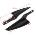 RP0820-4010 Motorcycle Chrome/Black Fork Front Wind Baffle Windshield Deflector Trim For Harley Road King FLHR 1995-LaterHarley Electra Glide Standard FLHT 2019-LaterHarley Electra Glide Stay7 ndard FLHT 2006-2009Harley Street Glide FLHX 2006-LaterHar