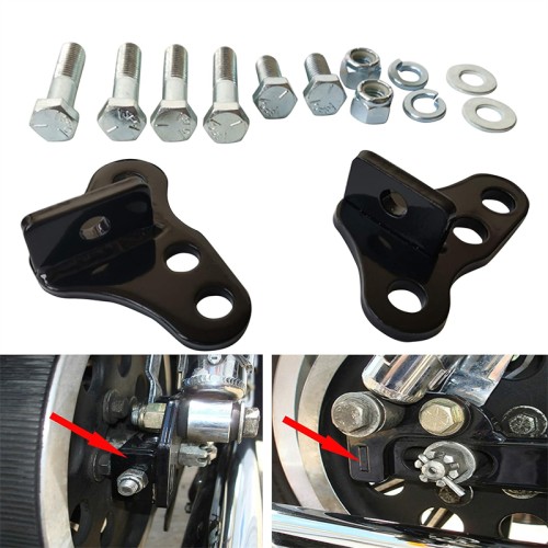 RP0840-1001B 1"-2" Rear Adjustable Lowering Kit for Harley Touring Bikes Street Electra Ultra Glide Road King 1993-2001