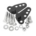 RP0840-1002B 1"-3" Rear Adjustable Lowering Kit for Harley Touring Electra Glide Ultra Classic FLHTCU 2002-2016