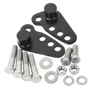 RP0840-1002B 1"-3" Rear Adjustable Lowering Kit for Harley Touring Electra Glide Ultra Classic FLHTCU 2002-2016