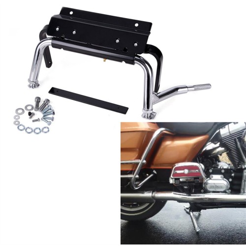 RP0850-1002 Adjustable Center Stand for Harley Touring Electra Glide Road King Road Glide FLT FLH 1998-2008