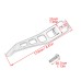 RP0850-1007 Motorcycle Stand Kickstand Extension Kit Foot Pegs Rest Pedal Support  For Harley Dyna Models 2007-2017