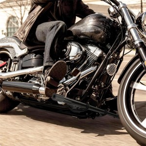 RP0890-1030B Motorcycle Front Highway Engine Guard Crash Bar Bumper For Harley Softail Models 2018-Later(except FXDRS)