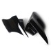 RP0891-9014B Motorcycle Parts Black Left Right Side Cover Panel For Harley Electra Glide, Street Glide, Ultra Limited 2014-2024