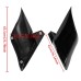 RP0891-9026B Motorcycle Extended Stretched Side Cover for Harley Touring Road Electra Street Glide FLHR FLHX Road King FLHR 2009-2013