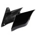 RP0891-9026B Motorcycle Extended Stretched Side Cover for Harley Touring Road Electra Street Glide FLHR FLHX Road King FLHR 2009-2013