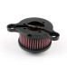 RP0610-1001 Finned Intake Filter System Kit Air Filter Cleaner For Harley Sportster XL Models 2004-2022