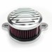 RP0610-1001 Finned Intake Filter System Kit Air Filter Cleaner For Harley Sportster XL Models 2004-2022
