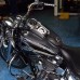 RP0920-6001B Leather Tank Panel with Pouch Pad for Harley Fatboy Heritage Softail Classic FLSTC FLST