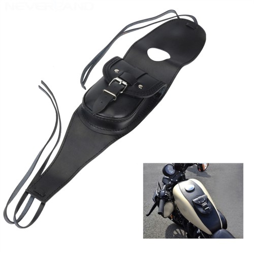 RP0920-6003B Buffalo Hide 4.5 Gallons Cuoio Tank Panel Bag for Harley Sportster XL 883 1200