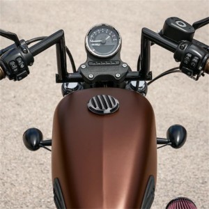 RP0930-1007B Motorcycle Fuel Tank Cap Cover for Harley Sportster 883 1200 XL XR Iron Dyna Touring Softail