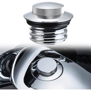 RP0930-1011C Motorcycle Pop-Up Fuel Gas Cap Cover for Harley Sportster XL Touring Electra Glide Dyna Softail