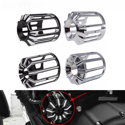 RP0930-1012B Black Oil Filter Cover for Harley Sportster 883 1200 Iron XL Touring Softail Dyna All Model