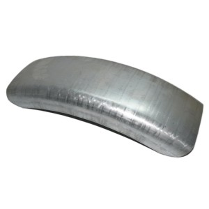 RP0940-0001C Raw Steel 6" Flat Bobbed Front & Rear Fender for Harley Bobber Chopper