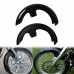 RP0940-1030B Motorcycle 21" Wrap 5.5" Front Fender Mudguard Cover Protector for Harley Touring Electra Street Glide Road King Ultra Custom Baggers 2014-later